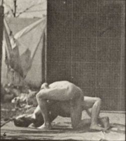 Plate 346 Wrestling, lock — figure reference